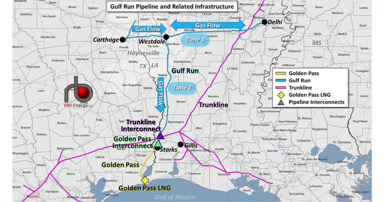 Social Map Of Gulf Run Pipeline And Related Infrastructure 